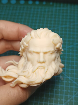 1:4 1:6 1:12 1:18 Zeus King of Gods Long-Beard Head Sculpt For 12'' Male Figure