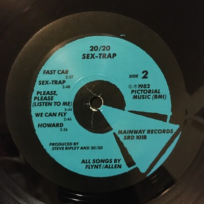 20/20 Sex Trap - 1982 Mainway Records LP - LA Power-Pop /Pop-Punk