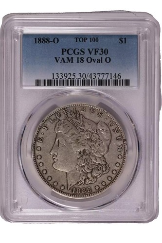 1601-02 Elizabeth I Crown Silver Coin S-2582 #1 Mint Mark PCGS VF