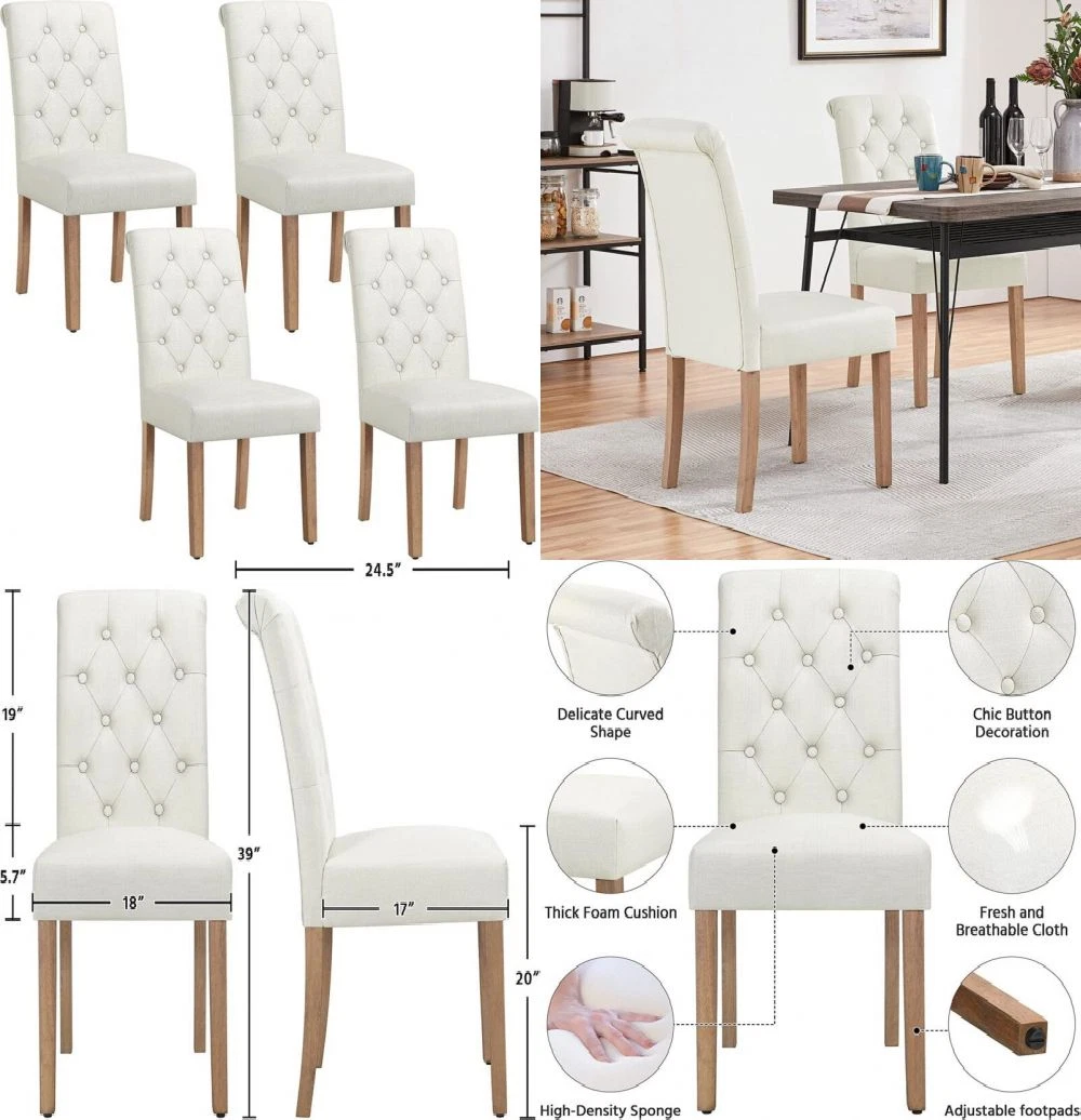 Yaheetech dining chairs sale