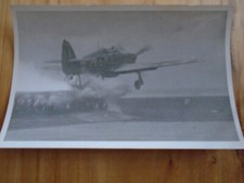 HURRICANE M KE  CAM (catapult aircraft merchant)  PROPAGANDA   PHOTOGRAPH  ORIG