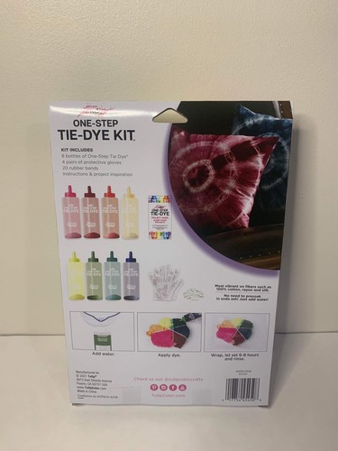 Tulip One-Step 37pc. Tie-Dye Kit w/ Retro Colors, 8 Projects - Picture 6 of 7