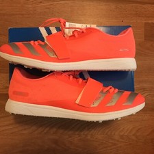 adidas Men's Adizero Triple Jump/Pole Vault Track Field Spikes EE4622 Size 14