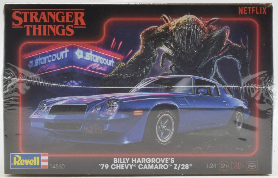 Revell Billy Hargrove's '79 Chevy Camaro Z/28 - Stranger Things 1/25 Model 14560 - Image 4 of 4