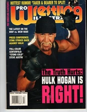 PRO WRESTLING ILLUSTRATED DECEMBER 1996 HULK HOGAN STEVE AUSTIN STING WWE WWF