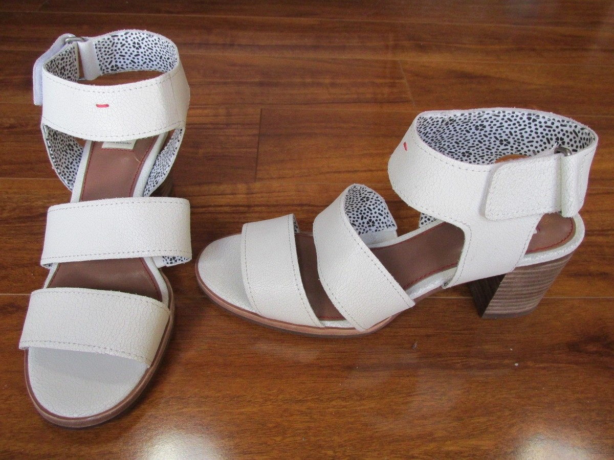 NEW ED Ellen DeGeneres Tahni Strap Sandals WOMENS Distressed