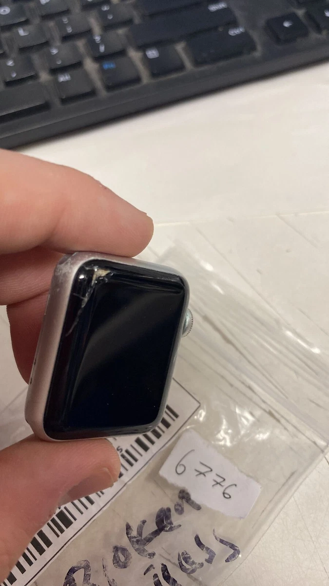 Apple Watch Series 3 Nike+ (GPS + LTE) 38MM Silver *Cracked | eBay
