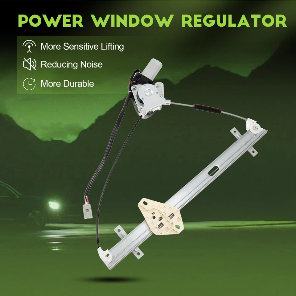 Regulador de ventana eléctrica delantero izquierdo con motor para Honda CR-V 2002-2006 Foto 3 de 4