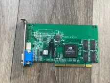 NVIDIA NV891.0 P38C01V 32MB GeForce 2 MX AGP Vintage VGA Output Video Card