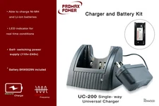 Universal Charger & Battery Kit for Kenwood Two-Way Radio KNB-29 KNB-30 TK-2300