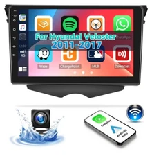 Camecho Radio for Hyundai Veloster 2011-2017, Android 13 Car Stereo with...