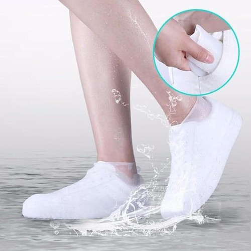 Reusable Waterproof Rain Shoe Covers Silicone Outdoor Rain Walking Shoes Cover - Picture 31 of 77