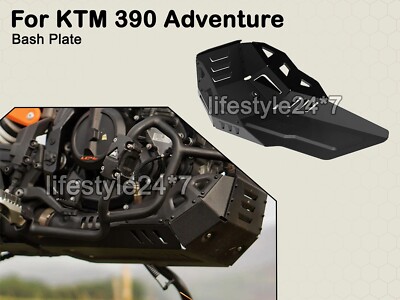 BASH PLATE SUMPGUARD BLACK 2025 MODEL Fit For KTM Adventure 390