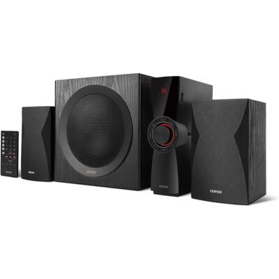 Edifier CX7 Aktives 2.1 Home-Entertainment-System mit Bluetooth V5.0 Schwarz