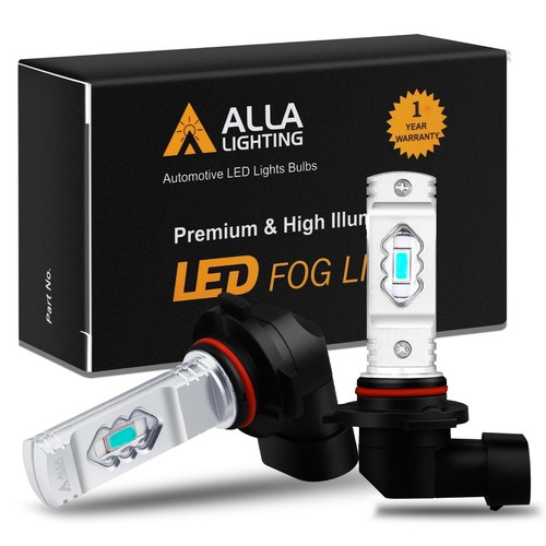 Alla Lighting Light Ice Blue Tint LED 9006 Driving Light,Bright Cool Fog Bulb - Picture 9 of 10