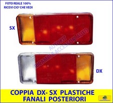 COPPIA FANALE  PLASTICHE per fanali POSTERIORI DX SX per Daily dal 1989 al 1999