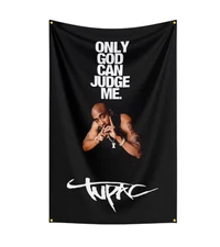 2Pac Flag 3x5 FT 2Pac Banner 2Pac Tapestry Rap Hip Hop Tupac Banner Tupac Shakur