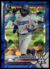 2021 Bowman Draft Sapphire Edition Luis Rodriguez #BDC-134