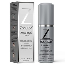 Zocular ZocuFoam Eyelid Cleanser - Foaming Eyelid Scrub for Blepharitis Demo...