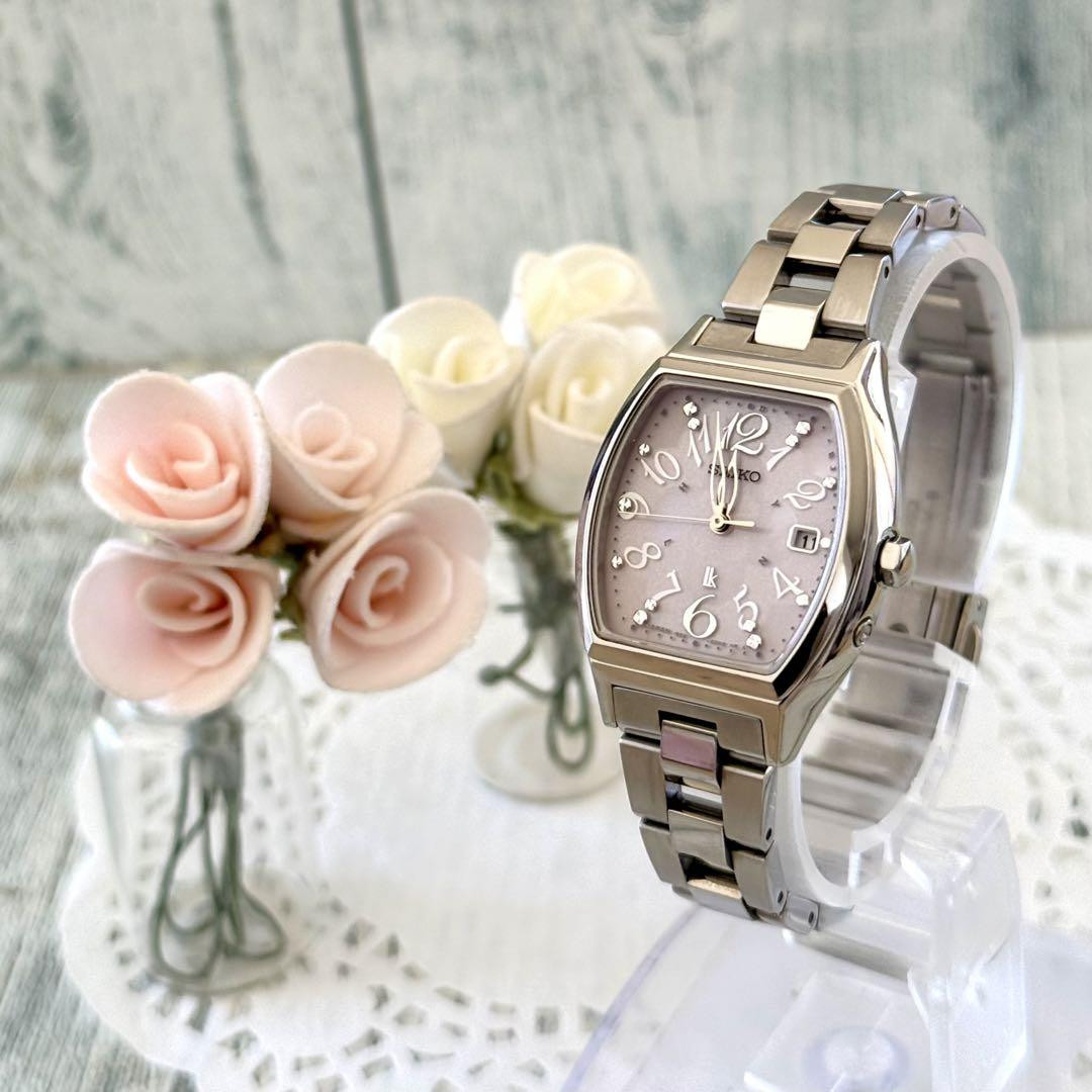 [Rare] SEIKO Rukia SSQW019 Radio Solar 1B22-0BT0