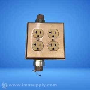 Eaton CROUSE-HINDS ARB-4T 4-Gang Outlet Box USIP