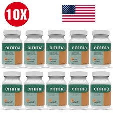 10X Emma Relief Supplement KONSCIENS KETO for Gut Bloating -60 Capsules Exp  2027