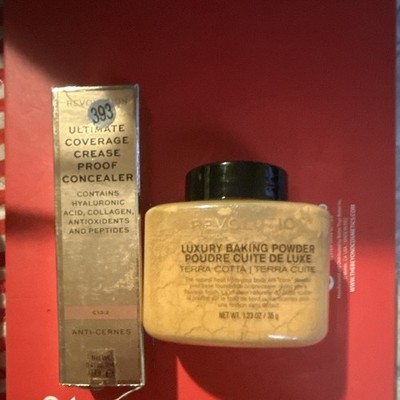 Revolution Luxury Baking Powder Loose Powder Terra Cotta, concealer in c13