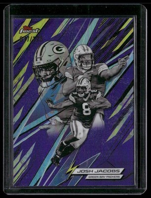 2025 Finest #PK-2 Josh Jacobs #/125