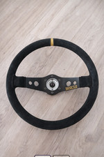 Sparco steering wheel Alcantara + D1 Spec quick release