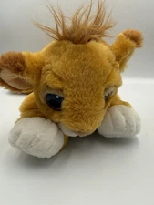 Authentic Mattel Disney Vintage 1993 The Lion King Floppy Young Simba Plush Toy 