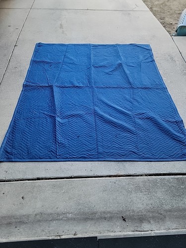 Moving Blankets 80"x72" Furniture Protective 12 Pack Shipping Packing Pads Used