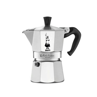 Bialetti Moka Express Iconic Italian Stovetop Espresso Maker - 6 Espresso Cups