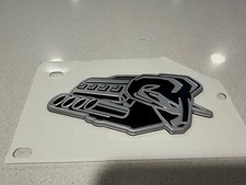 2026 Ram 1500 2500 5.7L 6.4L V8 Hemi 3D Fender Emblem Satin Right Side Mopar OEM