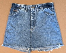 Vintage 90s Lee High-waisted Jeans Denim Cut Offs Off Short Size 29x4