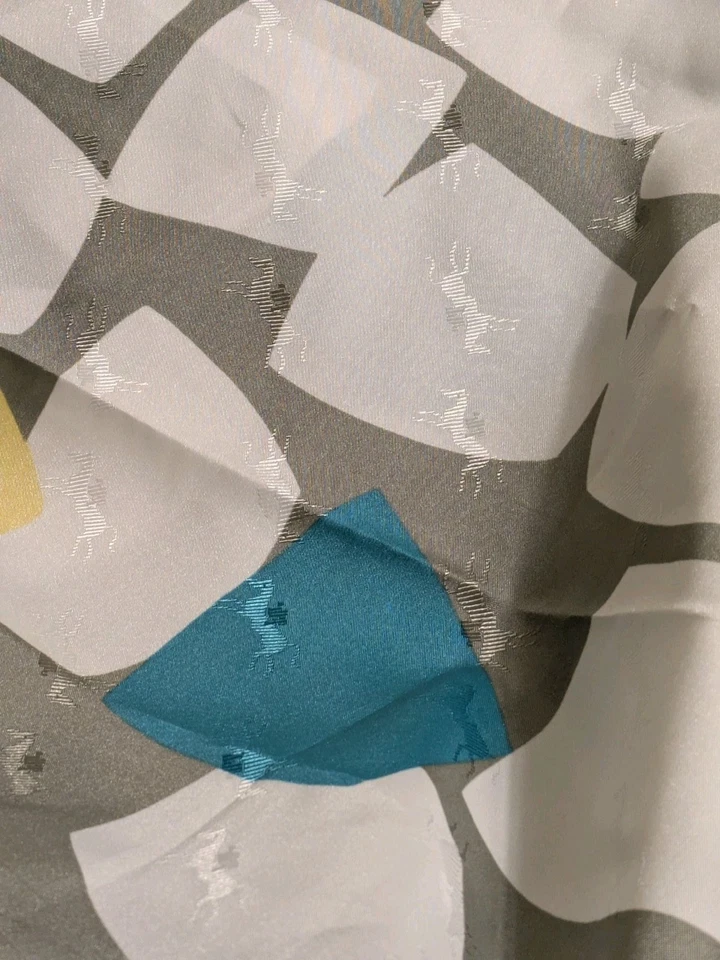 PARIS FABRICS DESIGNED BY DANY MARTIN 8 Sq Yards JAPAN MADE MULTICOLOR GEOMETRIC - Image 3 of 4