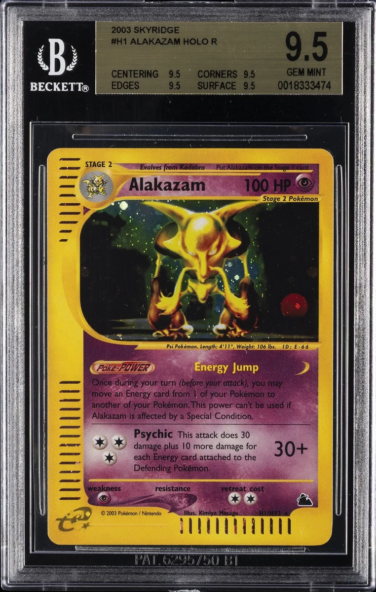 Pokémon TCG Beckett Grading Services (BGS) 9.5 Graded Holo Rare