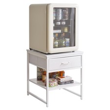 Large Side Table for Living Room Small Table Stand 20 Inch Fridge Stand Printer