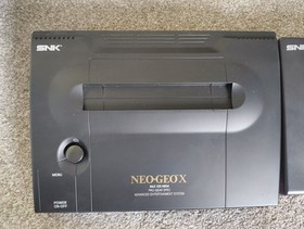 SNK Neo Geo X Gold Limited Edition Console Complete Set Black - Exc condition