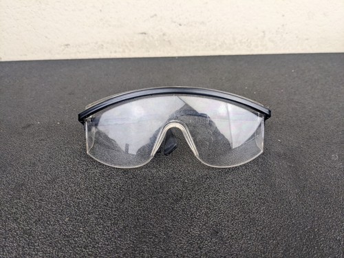 #bn067 Snap-on Tools Safety Glasses Black Frame / Clear Lenses