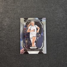 2024 Panini WNBA Prizm Draft Picks Kamilla Cardoso All-American Silver Prizm RC