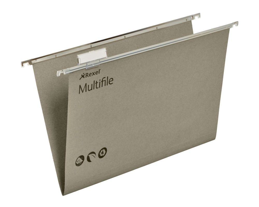 Rexel Multifile Foolscap Suspension File Pack of 50