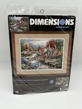 Dimensions Needlepoint Kit - STONEHEDGE BRIDGE 20002 New Sealed 2001 Vintage