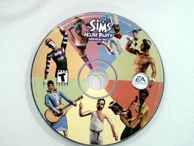 The Sims House Party Expansion Pack PC Video Game Social Party Maxis