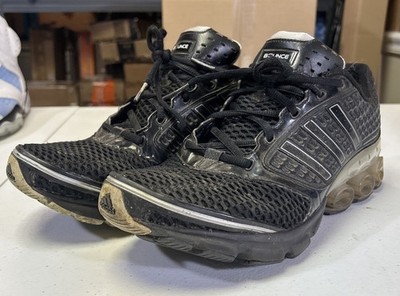 Adidas Bounce Running Shoes Mens Size 12 Black Mesh Cushion Trainer 098897