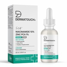DERMATOUCH Niacinamide 10 Face Serum For Acne, Blemishes  Oil Control 30 ml