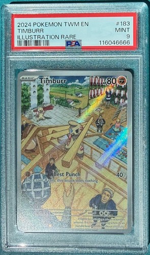 Timburr graded PSA 9 for sale on eBay