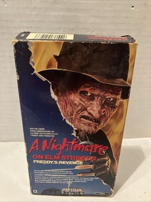 1986 MEDIA HOME A NIGHTMARE ON ELM STREET 2 FREDDY'S REVENGE VHS FREDDY KRUEGER