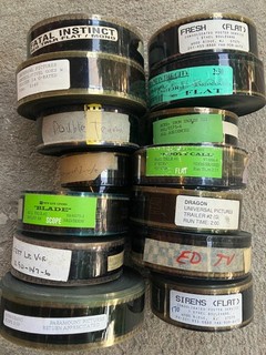 35mm trailer 1990s LOT of 14 Dragon Babe Double Team Sirens Blade George