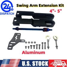 Aluminum For Razor MX650 SX500 Mini Bikes Bolt on Swing Arm Extension Kit 4"- 5"