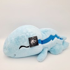 Universal Studios Jurassic Park World Dinosaur Blue Velociraptor Sleeping Plush